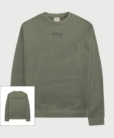 HALO Sweatshirts LNT GRAPHIC CREW 610492 Army